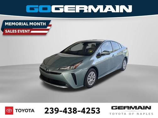 Sea Glass Pearl 2019 Toyota Prius LE