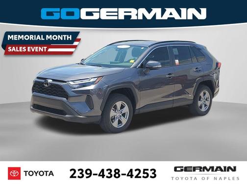 Magnetic Gray Metallic 2025 Toyota RAV4 Hybrid XLE