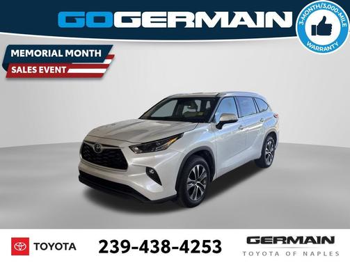 Wind Chill Pearl 2022 Toyota Highlander XLE