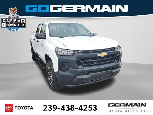 Summit White 2025 Chevrolet Colorado WT