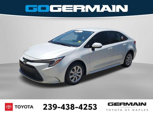 Wind Chill Pearl 2024 Toyota Corolla Hybrid LE