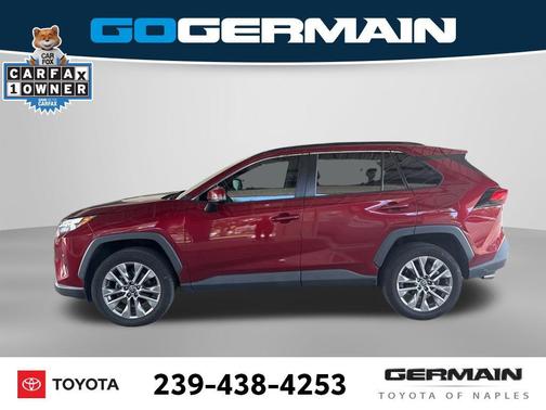 Ruby Flare Pearl 2022 Toyota RAV4 XLE Premium