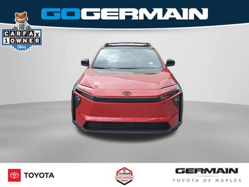 Supersonic Red 2026 Toyota bZ XLE Plus