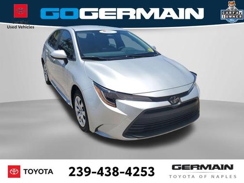 Classic Silver Metallic 2024 Toyota Corolla LE