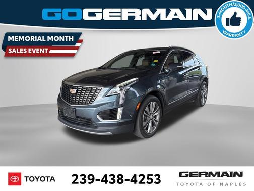 Shadow Metallic 2020 Cadillac XT5 Premium Luxury