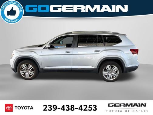 Reflex Silver Metallic 2019 Volkswagen Atlas 3.6L SEL