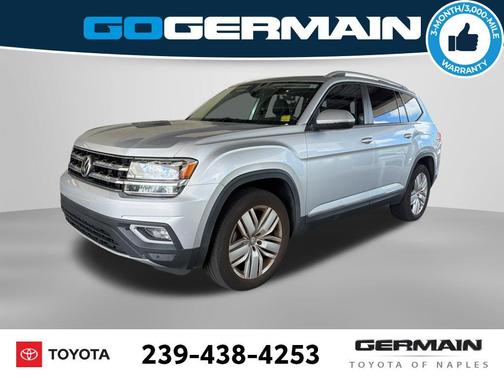 Reflex Silver Metallic 2019 Volkswagen Atlas 3.6L SEL