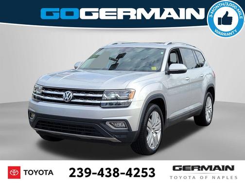 Reflex Silver Metallic 2019 Volkswagen Atlas 3.6L SEL