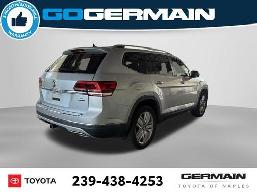 Reflex Silver Metallic 2019 Volkswagen Atlas 3.6L SEL