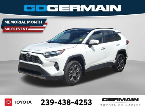 Wind Chill Pearl 2025 Toyota RAV4 Hybrid Limited