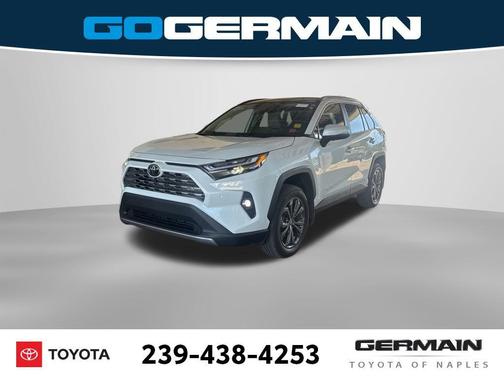 Wind Chill Pearl 2025 Toyota RAV4 Hybrid Limited