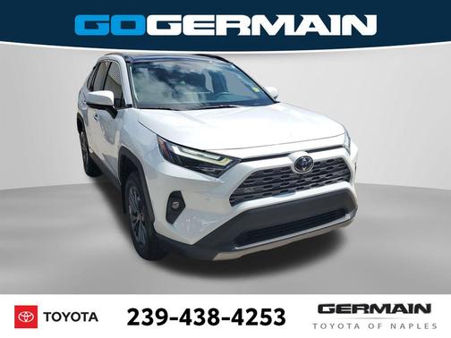 Wind Chill Pearl 2025 Toyota RAV4 Hybrid Limited