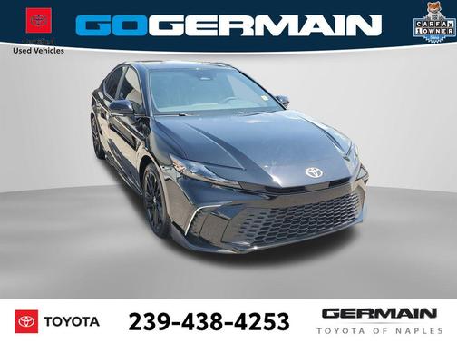 Midnight Black Metallic 2026 Toyota Camry SE