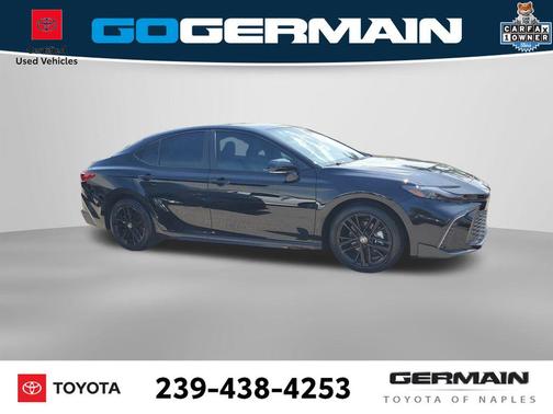 Midnight Black Metallic 2026 Toyota Camry SE