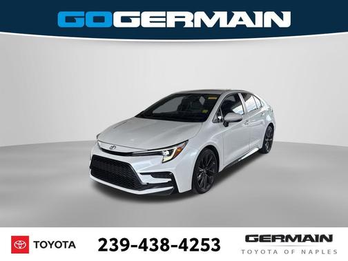 Wind Chill Pearl 2023 Toyota Corolla SE