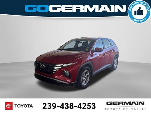 Calypso Red 2022 Hyundai TUCSON SE
