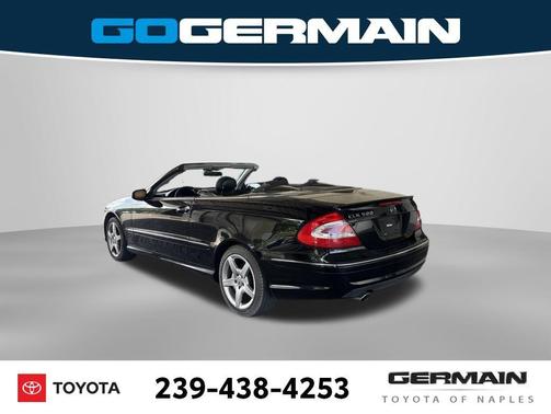 Obsidian Black Metallic 2005 Mercedes-Benz CLK-Class 500 Cabriolet