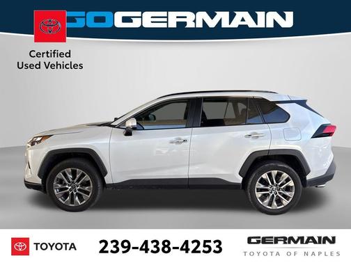 Wind Chill Pearl 2023 Toyota RAV4 Limited