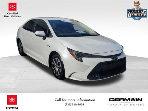 2020 Toyota Corolla Hybrid SE