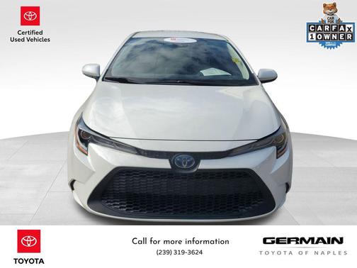 2020 Toyota Corolla Hybrid SE