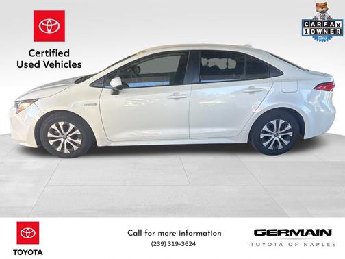 2020 Toyota Corolla Hybrid SE
