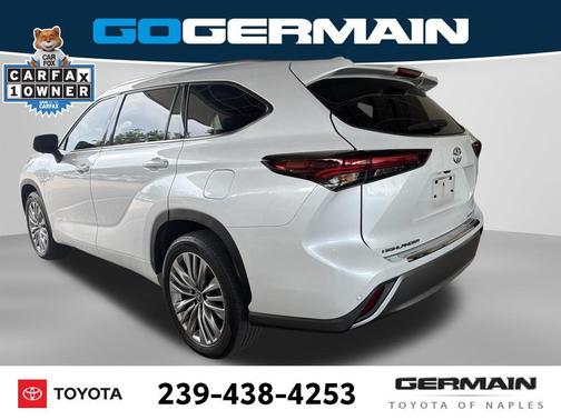 Wind Chill Pearl 2024 Toyota Highlander Platinum