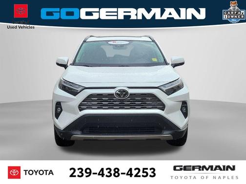 Wind Chill Pearl 2023 Toyota RAV4 Limited