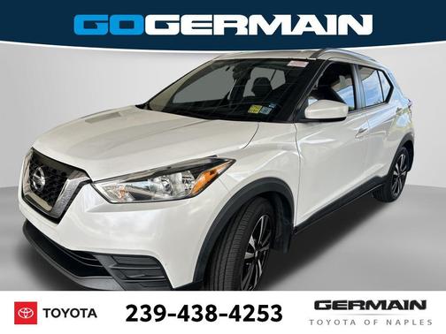 Aspen White Tricoat 2019 Nissan Kicks SV