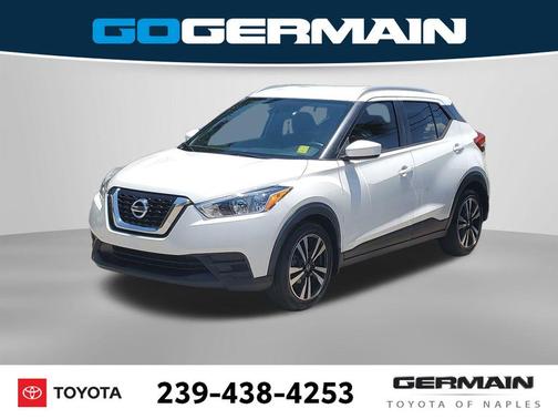 Aspen White Tricoat 2019 Nissan Kicks SV