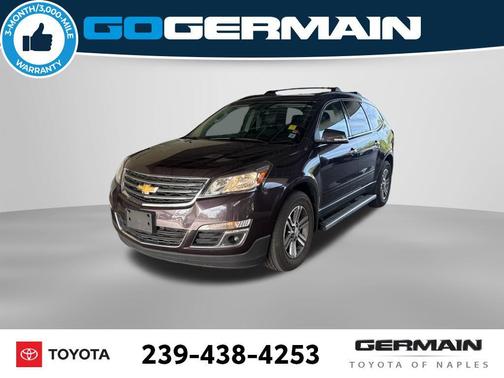Sable Metallic 2015 Chevrolet Traverse 2LT