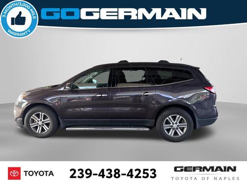 Sable Metallic 2015 Chevrolet Traverse 2LT