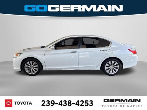 White Orchid Pearl 2015 Honda Accord EX-L