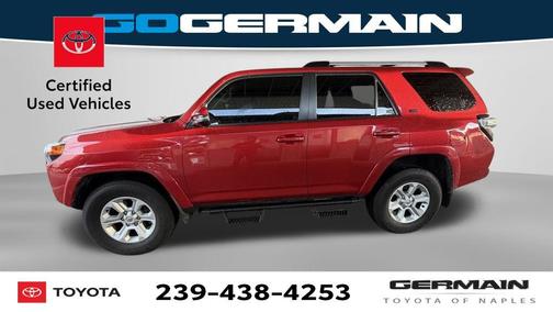 Barcelona Red Metallic 2023 Toyota 4Runner SR5 Premium