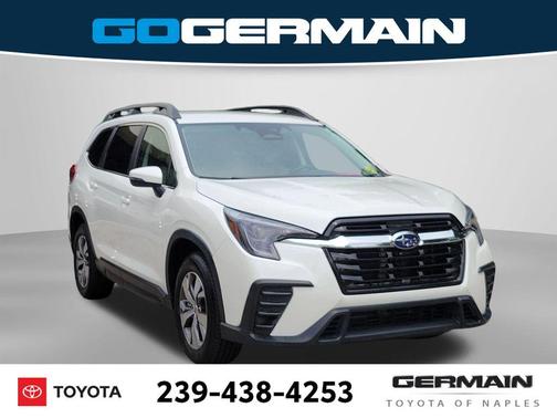 Crystal White Pearl 2023 Subaru Ascent Premium 8-Passenger