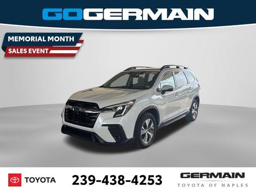 Crystal White Pearl 2023 Subaru Ascent Premium 8-Passenger