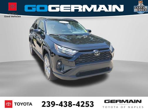 Midnight Black Metallic 2023 Toyota RAV4 XLE Premium