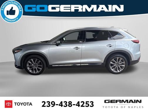 Sonic Silver Metallic 2023 Mazda CX-9 Grand Touring