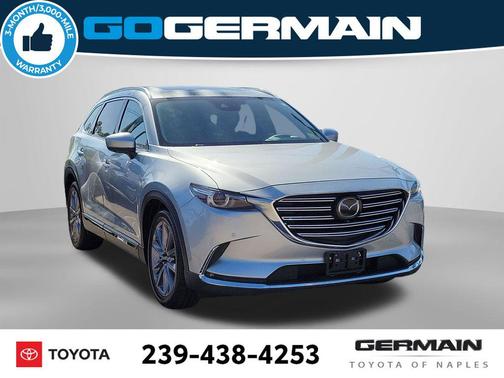 Sonic Silver Metallic 2023 Mazda CX-9 Grand Touring