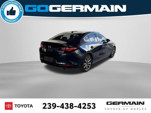 Deep Crystal Blue Mica 2021 Mazda Mazda3 FWD w/Premium Package