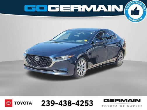 Deep Crystal Blue Mica 2021 Mazda Mazda3 FWD w/Premium Package