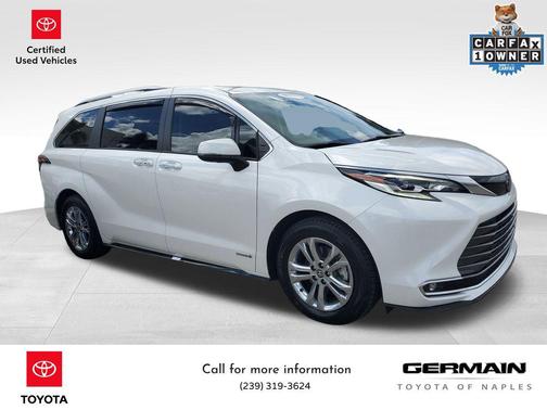 2021 Toyota Sienna Platinum 7 Passenger