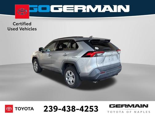 Silver Sky Metallic 2021 Toyota RAV4 LE