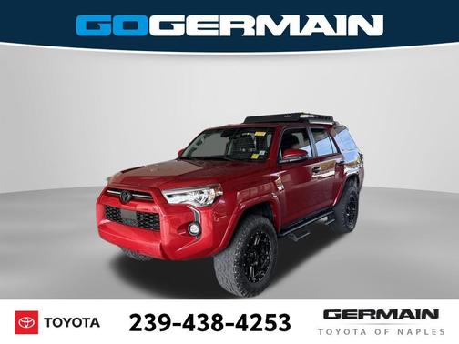 Barcelona Red Metallic 2021 Toyota 4Runner SR5 Premium