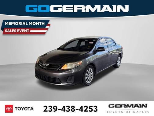 Magnetic Gray Metallic 2013 Toyota Corolla LE