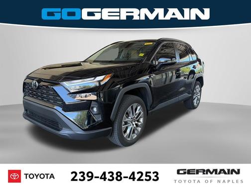Midnight Black Metallic 2023 Toyota RAV4 XLE Premium