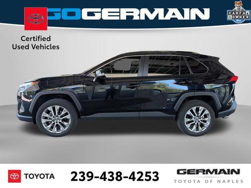 Midnight Black Metallic 2023 Toyota RAV4 XLE Premium