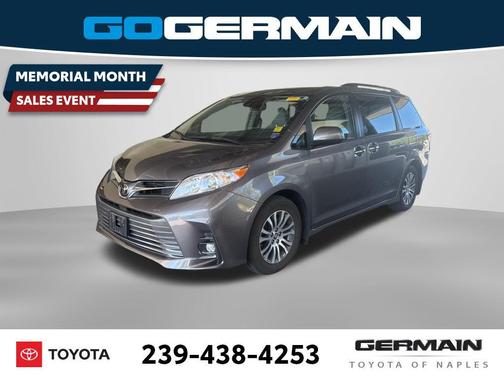 Predawn Gray Mica 2018 Toyota Sienna XLE