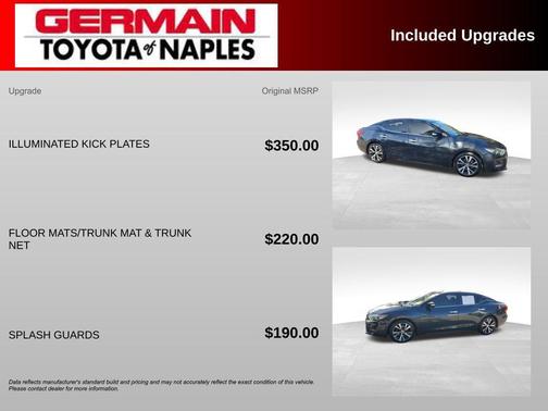 2016 Nissan Maxima 3.5 Platinum