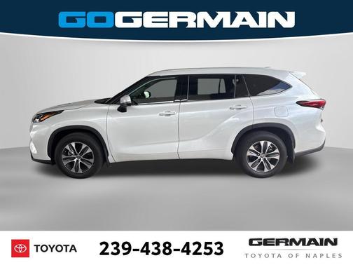Wind Chill Pearl 2022 Toyota Highlander XLE