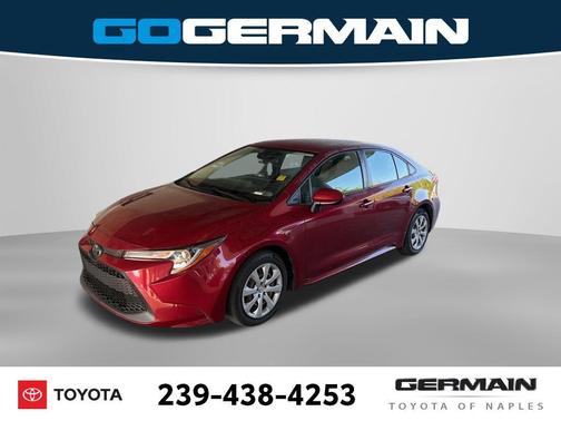 Ruby Flare Pearl 2022 Toyota Corolla LE